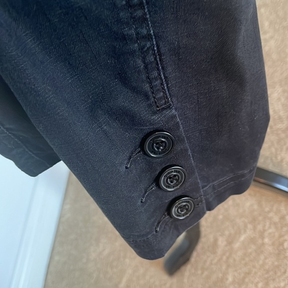 Black denim Cleo brand jacket - Picture 4 of 6